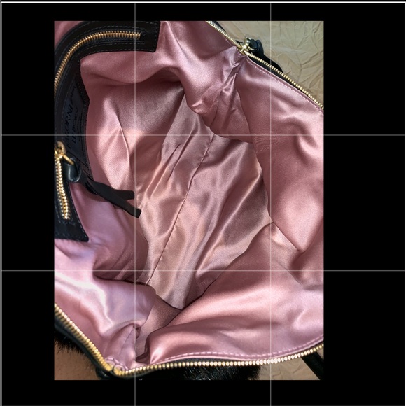 FALORNI LE BORSE MINK and LEATHER BAG - Picture 6 of 10